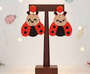 🐞Ladybug/🐝Bee Beaded Earrings
