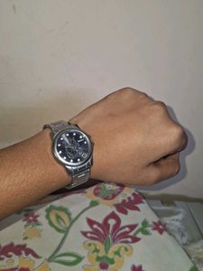 Elegant Silver Watch