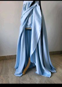 Elegant Blue Evening Gown