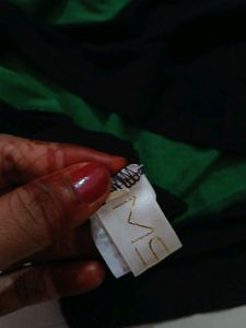 MSYK Black Green Top
