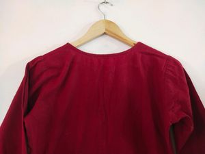 Women&#39;s Red Kurta