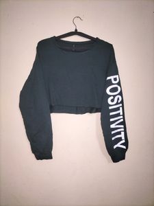 H&amp;M Crop Sweatshirt
