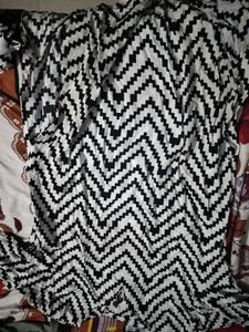 Zig-Zag Print Top