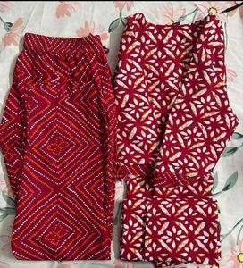Red Plazo Suit ❤️