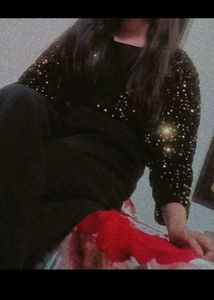 Black,Golden Party Jacket