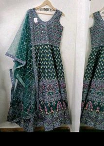 Wedding Gown With Dupatta