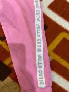 Cute Girls' Jogger Pants Set