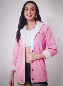 Pink Corduroy Jacket