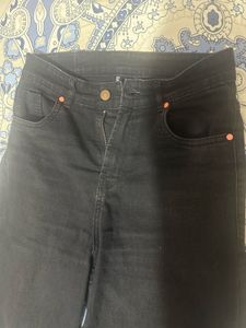 Wide Leg Denim Pants