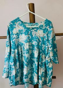 Paisley Print Top