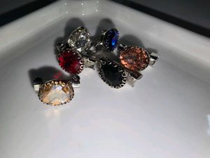 10 Colorful Crystal  brooches