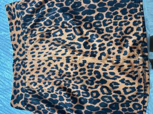 Utbanic Animal Print Mini Skirt