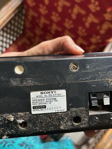 Sony 🔊 Speaker Working Condition