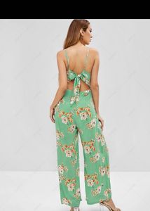 Back Tie Jumpsuit