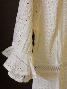 Cute White Broderie Anglaise Dress