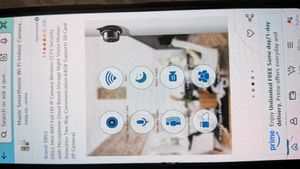 Mini wifi Full hd Wireless camera For security