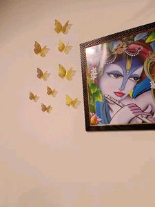 Golden Butterfly Wall Decor