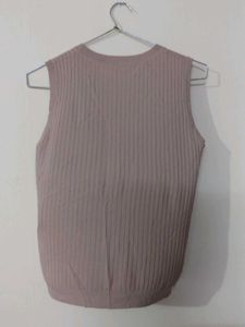 Sleeveless Knit Top