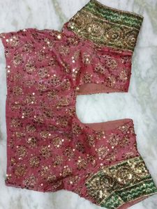 Party Wear Sequin Saree