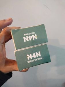 N4N Saffron &amp; Lemon Face Serums