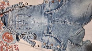 Denim Overalls