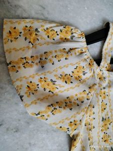 Floral Smocked Top