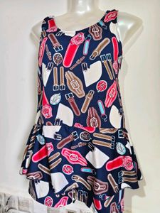 🎄Buy 1, Get 1 Free🎁Belt Print Mini Dress