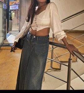 White Corset top