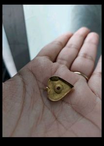 Combo Of Diamond And Gold Ring &amp; Pendent