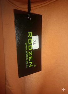 Rodzen Salmon Mock Neck Sweatshirt