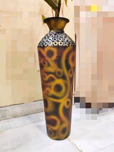 Metal Vase 67 centimetres tall