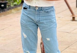 Light Wash Denim Jeans