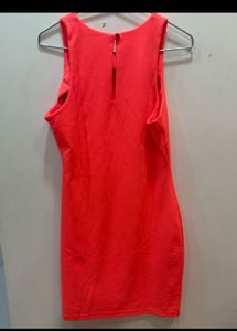 Coral Bodycon Dress