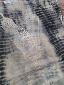 Stylish Patterned Sleeveless Top