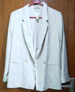 H&M White Blazer