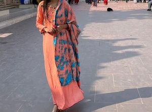 Floor Touch Kurta Duppata