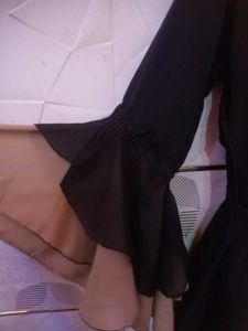 Frill Abaya With Hijab