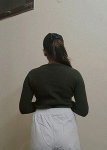 Woolen Olive Sweater