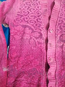 Pink sweater