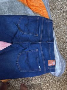 Dark Blue Denim Jeans