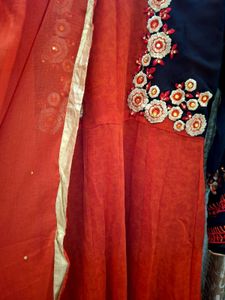 Georgette Frockdupatta 200only/-