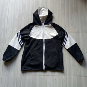 Men's Versity Black & White Jacket