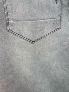 Gray Denim Jeans Black sparrow