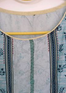 Floral Print Kurta