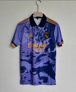Real Madrid Fan Jersey Purple Dragon