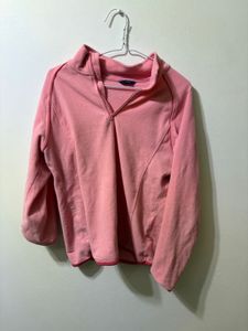 Crane Sports Pink Fleece Pullover