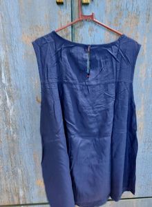 Old Navy Blue Kurta Top - Size L