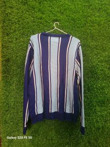 Striped Knit Sweater