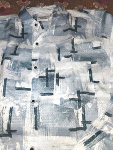 Abstract Print Shirt