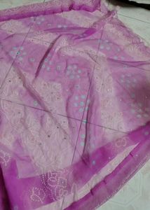 Elegant Purple Saree